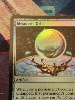 MTG Double Masters - Mesmeric Orb - FOIL NM - Image 3