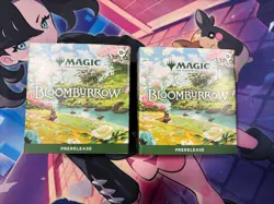 Magic the Gathering Bloomburrow Prerelease Kit Lot of 2 New/Sealed - Image 1