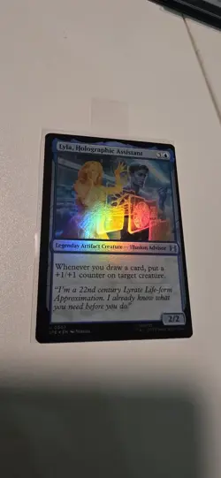 MTG Marvel's Spider-Man: Eternal-Legal Lyla, Holographic Assistant #0007 Foil - Image 2