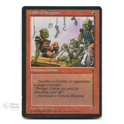 Magic: The Gathering Goblin Chirurgeon (Frazier) Fallen Empires LP - Image 1