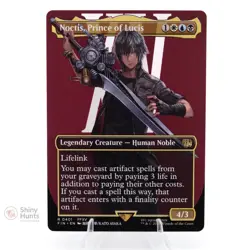 Magic: The Gathering Noctis, Prince of Lucis (Borderless) FINAL FANTASY NM - Image 1