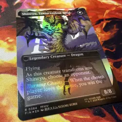 MTG Magic the Gathering FOIL Zenos yae Galvus Borderless FIN! - Image 3