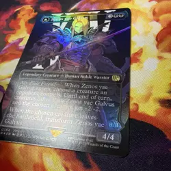 MTG Magic the Gathering FOIL Zenos yae Galvus Borderless FIN! - Image 4