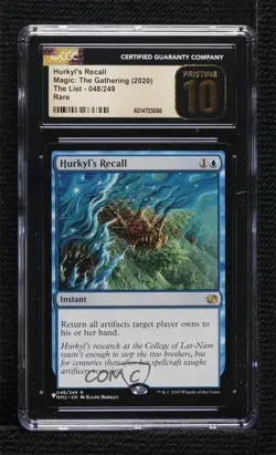 Hurkyl's Recall (Modern Masters 2) Magic: The List Mystery Booster CGC 10 - Image 1