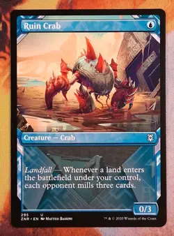 *NM* Ruin Crab (Showcase) Zendikar Rising Regular MTG - Image 1