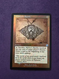 Mishra's Bauble (Schematic) [BRR - 97] - NM [Foil] TCG MTG - Image 1