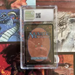 MTG Magic The Gathering Limited Edition Beta Plateau Dual Land CGC Graded 4.5 - Image 2