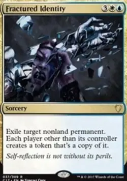 x1 Fractured Identity R MTG Commander 2017 M/NM, English - Image 1