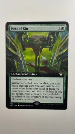 MTG Streets of New Capenna Commander Next of Kin Extended Art #162 - Image 1