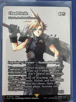 Cloud Strife - Najeela, the Blade-Blossom (Showcase) #42 MTG Final Fantasy NM - Image 3