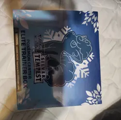 Silver Tempest Pokemon Center Elite Trainer Box ETB SWSH TCG Factory Sealed - Image 1