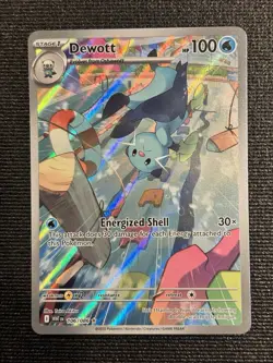 Pokemon TCG Dewott 106/086 Illustration Rare White Flare English NM - Image 1