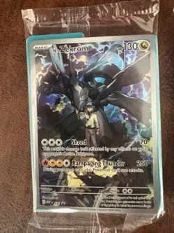 Pokemon TCG N's Zekrom 031 SEALED Promo Holo Lot 2 English Mega Evolution - Image 2