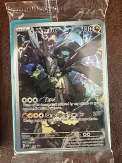 Pokemon TCG N's Zekrom 031 SEALED Promo Holo Lot 2 English Mega Evolution - Image 3