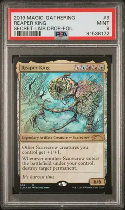 PSA 9 Mint Reaper King Secret Lair Drop Foil - Image 1