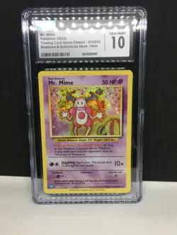 CGC 10 Mr. Mime Pokemon TCG Classic 013/034 Holo 2023 Classic Collection - Image 1