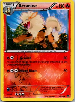 Arcanine (13) 13/99 - Next Destinies Pokemon TCG NM Reverse Holo - Image 1
