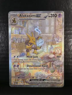 Alakazam ex 201/165 Sv: Scarlet & Violet Pokemon 151 D - Image 1