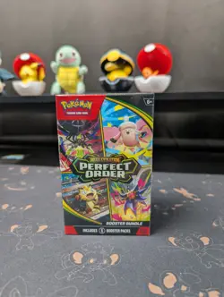 Pokemon TCG: Mega Evolution-Perfect Order 🔰 Booster Bundle (6 Packs) New Sealed - Image 1