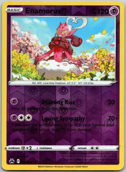 Enamorus 067/159 Reverse Holo Rare Crown Zenith NM - Image 1