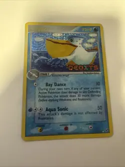 Pokemon TCG EX Deoxys Pelipper 21/107 Reverse Holo - Image 1