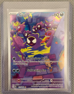 Pokemon TCG Gastly Scarlet & Violet Temporal Forces 177/162 Mint - Image 1
