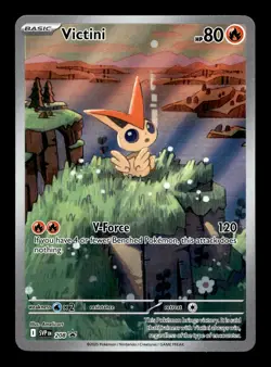Victini SVP 208 SV: Scarlet & Violet Holofoil Promo Pokemon TCG - Image 1
