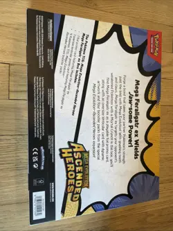 Pokemon TCG Ascended Heroes, Mega Emboar Ex Collection Box New Sealed - Image 3