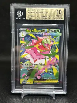 Pokemon Mega Meganium ex Ascended Heroes Special Illustration Rare #272 BGS 10 - Image 1