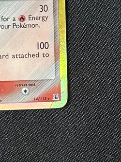 Pokemon TCG Salamance Delta Species 14/113 Holo Rare - HP/Damaged - Image 4