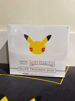 Pokemon TCG 25th Anniv. Celebrations Elite Trainer Box SEALED/NEW ETB - Image 1