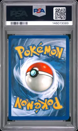 1999 POKEMON BASE SET UNLIMITED #6 GYARADOS-HOLO PSA 5 - Image 2