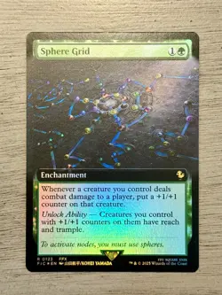 Sphere Grid - 0123 Beyond Universes FINAL FANTASY MTG NM FOIL - Image 1