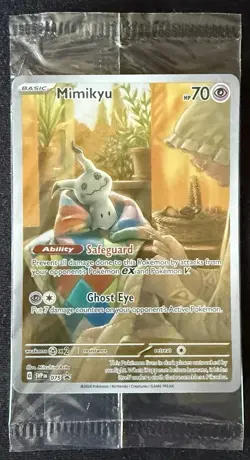 Mimikyu SVP075 Scarlet & Violet Black Star Promo SEALED Pokemon #75 - Image 1