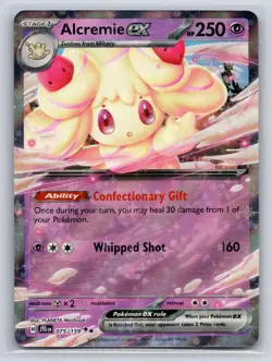 Alcremie ex 075/159 Double Rare Journey Together Pokemon Near Mint - Image 1
