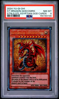 2024 SAINT DRAGON-THE GOD OF OSIRIS PSA 8 - Image 1