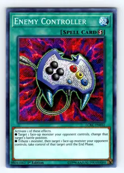 Yugioh Enemy Controller LCKC-EN032 Secret Rare - NM 💎 - Image 1