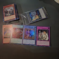 yugioh Solemn Accusation BLZD-EN079 secret rare And 3 BONUS foils + Token - Image 1