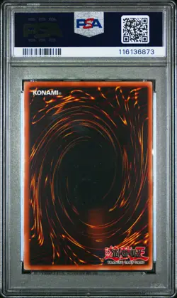 2025 YU-GI-OH! 1ST EDITION-SECRET RARE BLUE-EYES ULTIMATE SPIRIT DRAGON PSA 9 - Image 2