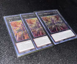 YUGIOH NUMBER C1 NUMERON CHAOS GATE SUNYA BLAR-EN021 1ST SECRET X3 (NM/M) - Image 1