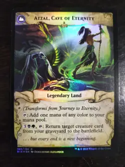 Journey to Eternity Atzal Cave of Eternity Rivals of Ixalan Promos MTG - Image 2