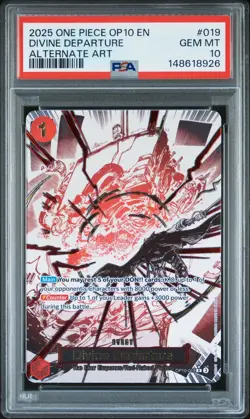 One Piece Divine Departure Alternate Art OP10-019 PSA 10 Gem Mint - Image 1