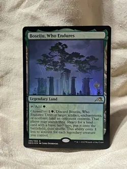 Boseiju, Who Endures Promo Pack: Kamigawa: Neon Dynasty Foil - Image 1