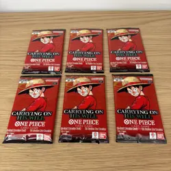 One Piece OP-13 "Carrying on His Will" Booster Pack (Qty. 6) - Image 1