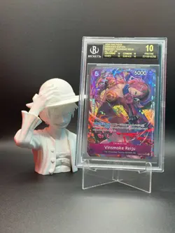 ONE OF ONE BLACK LABEL: One Piece Heroines: Vinsmoke Reiju ALT ART SR BGS 10 - Image 2