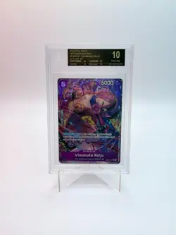 ONE OF ONE BLACK LABEL: One Piece Heroines: Vinsmoke Reiju ALT ART SR BGS 10 - Image 3