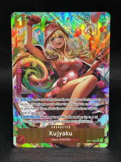 Kujyaku Alt Art OP11-004 SR A Fist of Divine Speed English One Piece TCG NM - Image 1