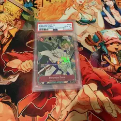 Roronoa Zoro (English 1st Anniversary Set) OP01-025 One Piece Promo PSA 10 - Image 3
