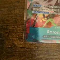 Bandai One Piece CCG Roronoa Zoro OP13-037 Treasure Rare FILM Character 5000 - Image 5