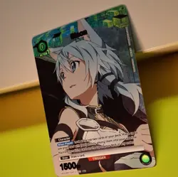 Union Arena "Sinon" Character Trigger Foil Sword Art Online 2 English 066 - Image 2